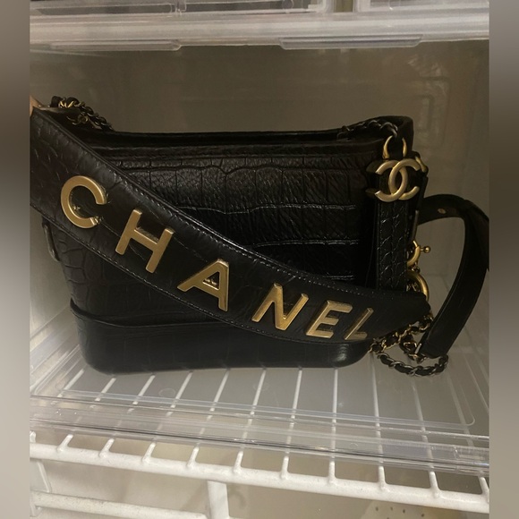 Chanel small Gabrielle crocodile leather - Picture 1 of 2